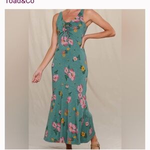 Toadandco Verano midi dress